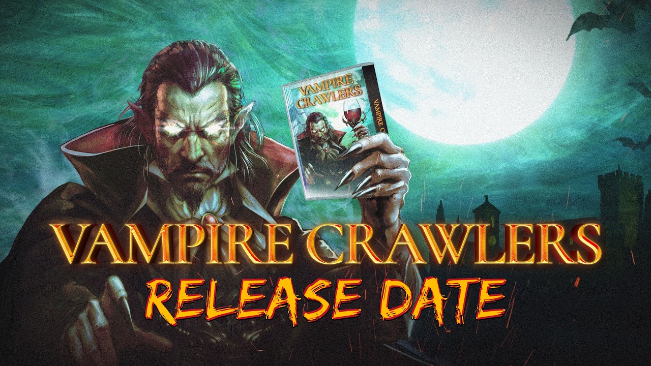 Vampire Crawlers | Release Date & Price Announcement Trailer
