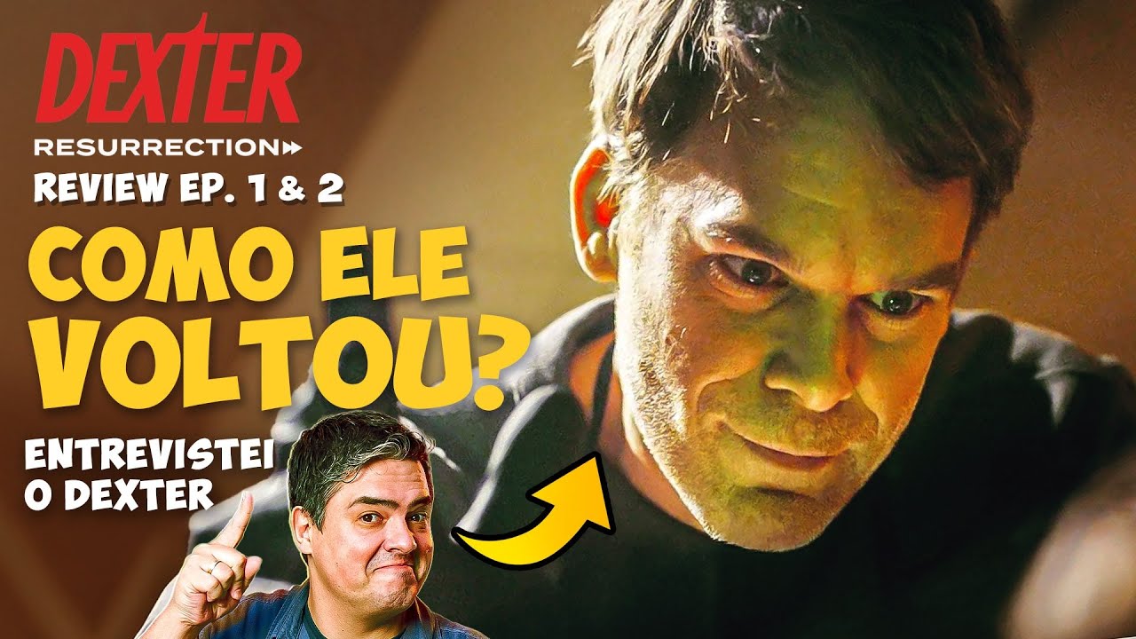 DEXTER: RESSURREIÇÃO - PRIMEIRAS IMPRESSÕES E ENTREVISTA COM MICHAEL C. HALL