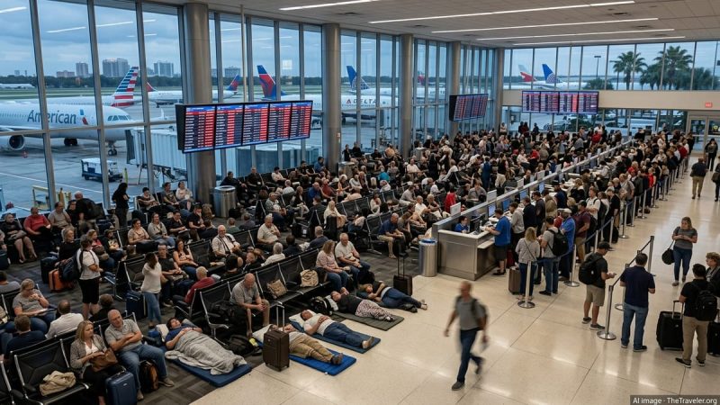 101 Delays Hit Tampa International and Stranded Passengers Are Still Waiting