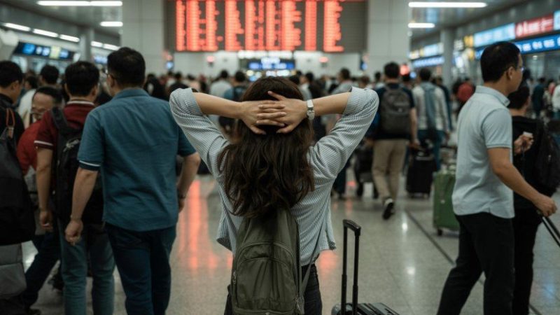 2,550 Flights Hit Across Asia Left Thousands Stranded With No Warning
