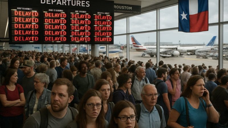 Dallas and Houston Flights Hit Hard as Hundreds Face Delays Today