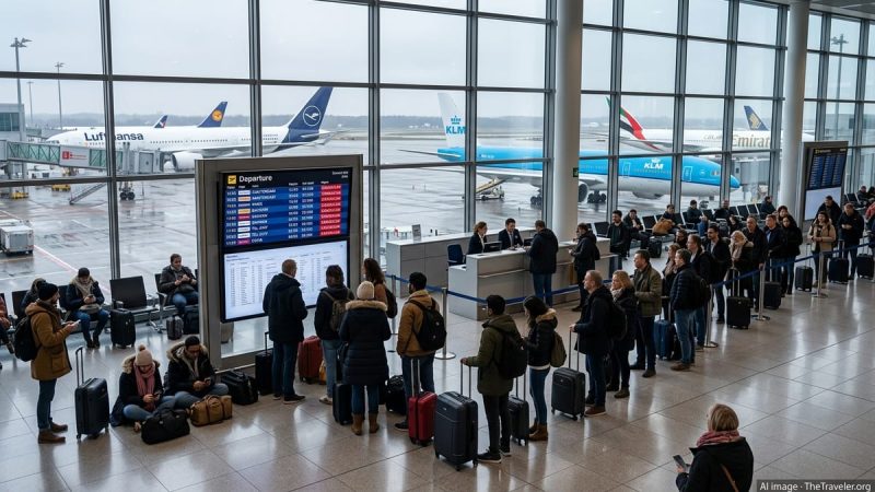 Flight Cancellations Across Germany Leave Dozens of Routes Disrupted