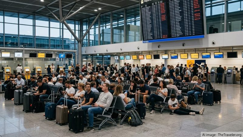 Frankfurt and Munich Airports Leave Hundreds Stranded Across 214 Delayed Flights