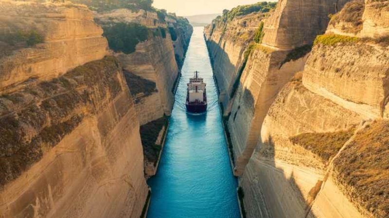 Greece Is Fast-Tracking the Corinth Canal Reopening After Landslides