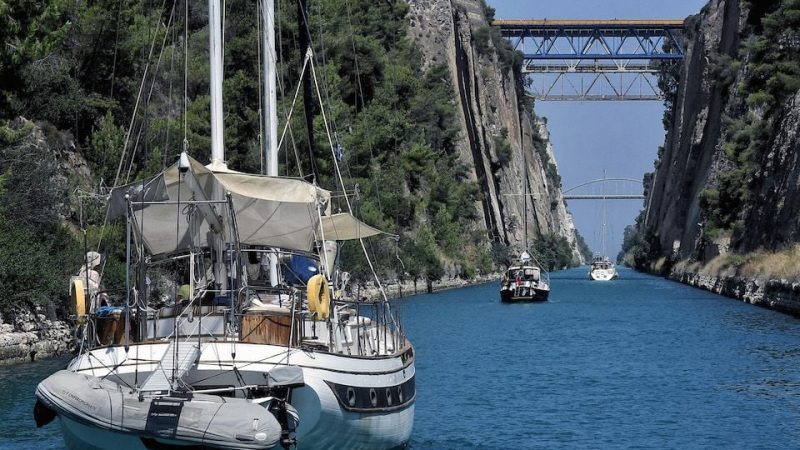 Greece’s Corinth Canal Is Reopening and Tourists Are Already Taking Notice