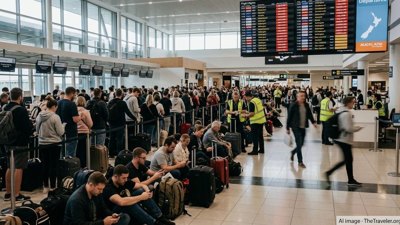 Hundreds Stranded Across New Zealand As 200 Flights Hit By Chaos