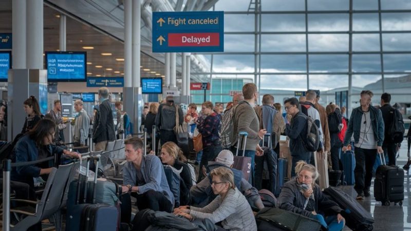 Hundreds Stranded at LaGuardia as Freezing Showers Trigger 129 Cancellations