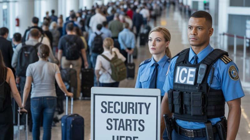 ICE Agents Are Now Working U.S. Airports After TSA Crisis Deepens
