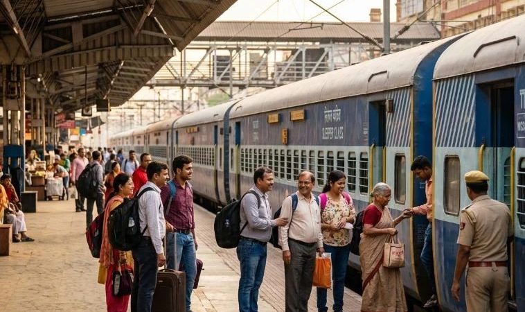 Indian Railways Quietly Added a Coach That Navratri Pilgrims Actually Needed