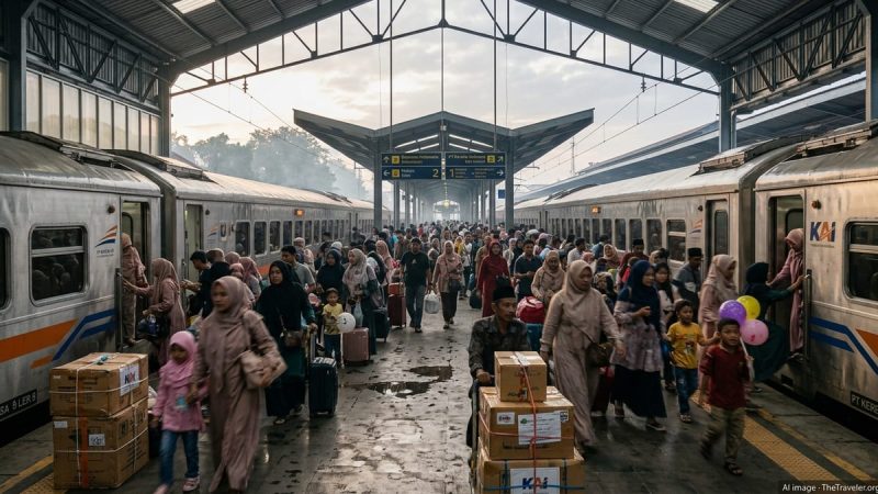 Indonesia’s Eid Travel Season Hit 10.9 Million Passengers — Railways Led It All