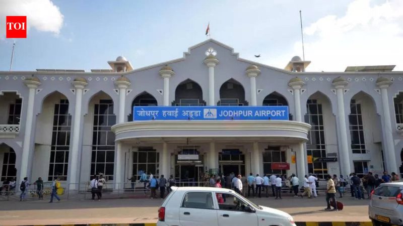 Jodhpur Airport Is Closing Its Runway and Regional Travel Feels It
