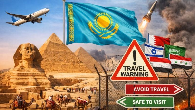 Kazakhstan Just Opened Egypt Again — But Not Every Destination Made the List