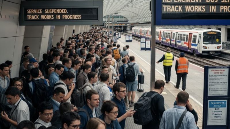 London Euston Station Closes for Six Days and Easter Plans Are at Risk