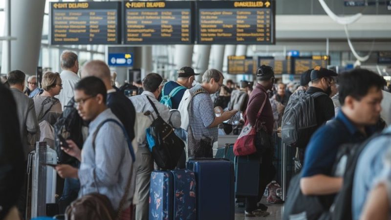 Newark Liberty Travelers Face a Rough Day as 91 Delays Hit Major Carriers
