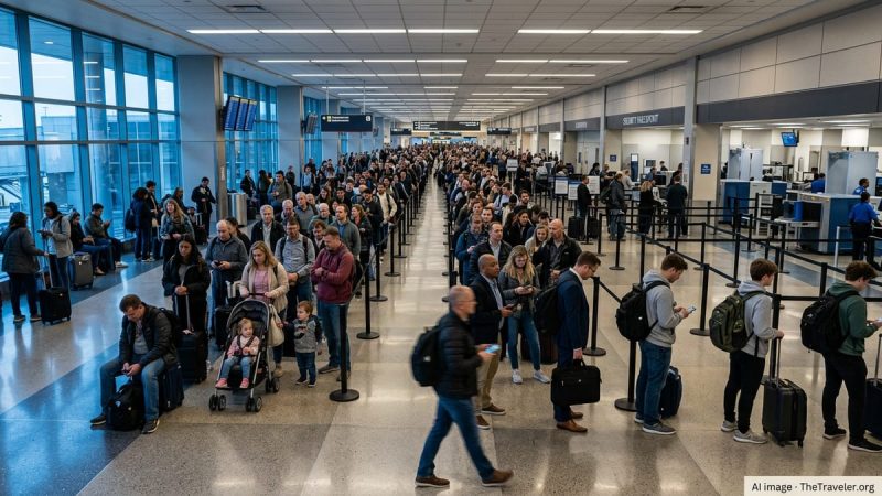 Oslo Airport Chaos Leaves Passengers Stranded With No Clear End in Sight