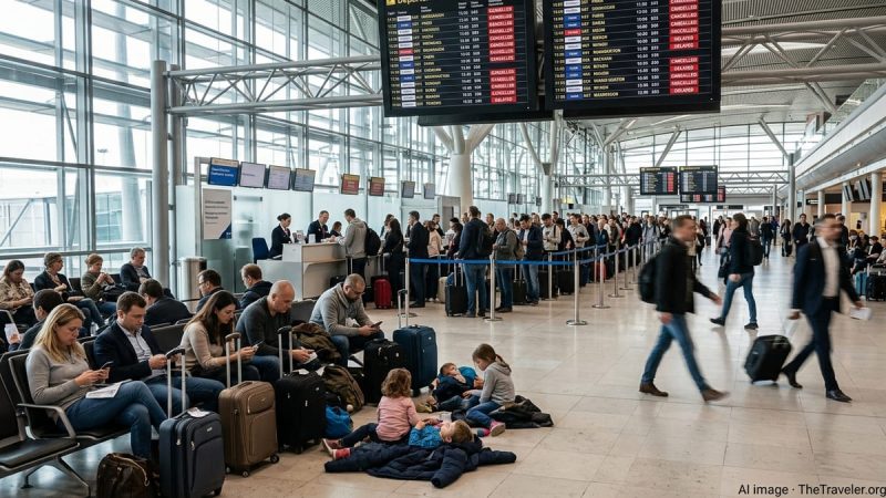 Paris Flight Cancellations Leave Travelers Stranded Across 10 Major Routes