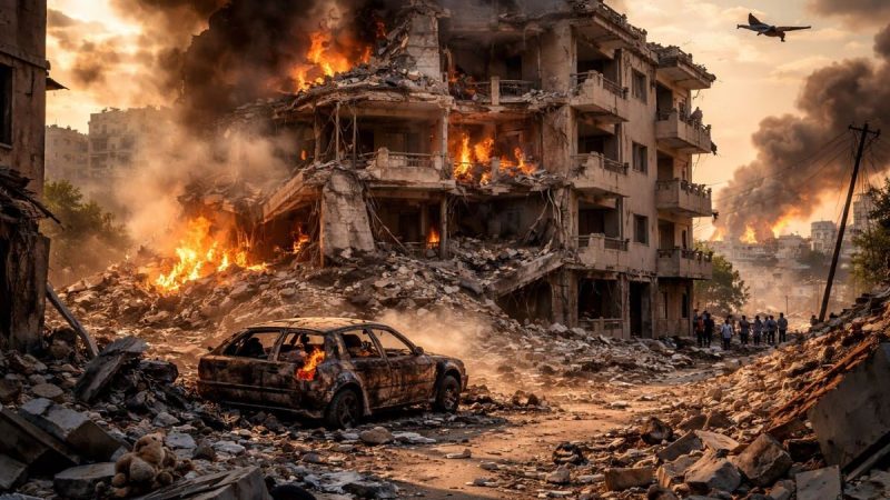 Southern Lebanon Tourism Stalls as Airstrike Leaves Tyre District on Edge