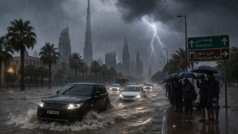 UAE Weather Warning Puts Tourists on Alert as Storms Grip Dubai and Beyond