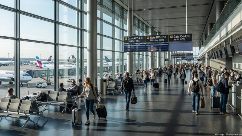 122 Flights Canceled: Lufthansa Pilot Strike Paralyzes Germany